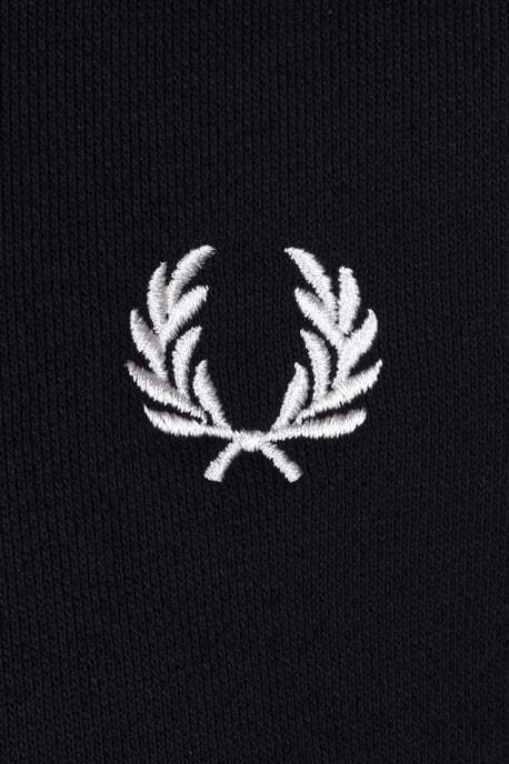 Sweat col rond Fred Perry Pour Homme en Noir - Image 2