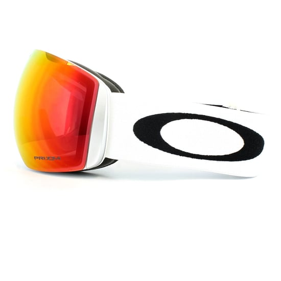 Oakley Ski-Goggles Flight Deck OO7050-35 Matt Weiß Prizm Torch Iridium - Image 3