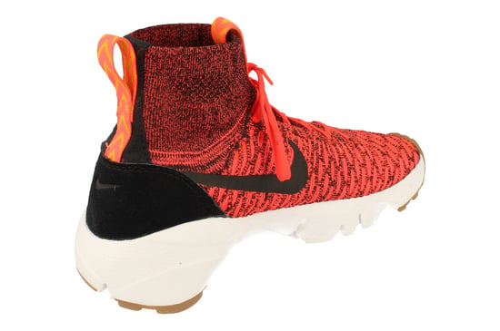 Nike Air Footscape Magista Flyknit Herren Rot Turnschuhe - Image 3