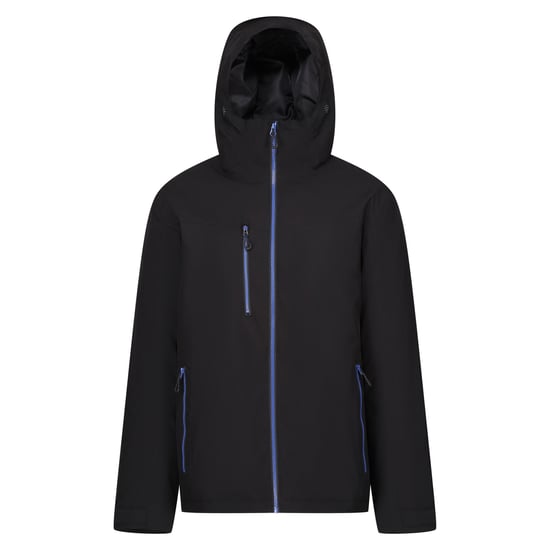 Regatta - "Navigate" Jacke, wasserfest für Herren (Schwarz/Königsblau) - Image 1