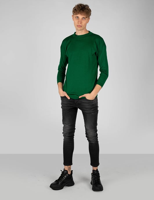 Takeshy Kurosawa Pullover Herren grün - Image 2