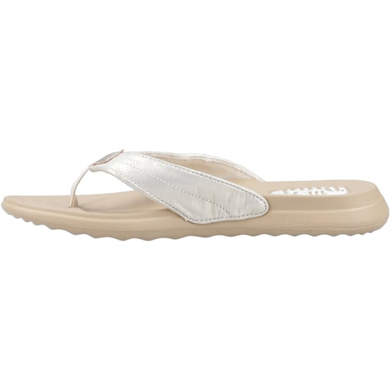 HEYDUDE Christi Flip Klassische Polyurethan Damen Gold Sandalen - Image 4