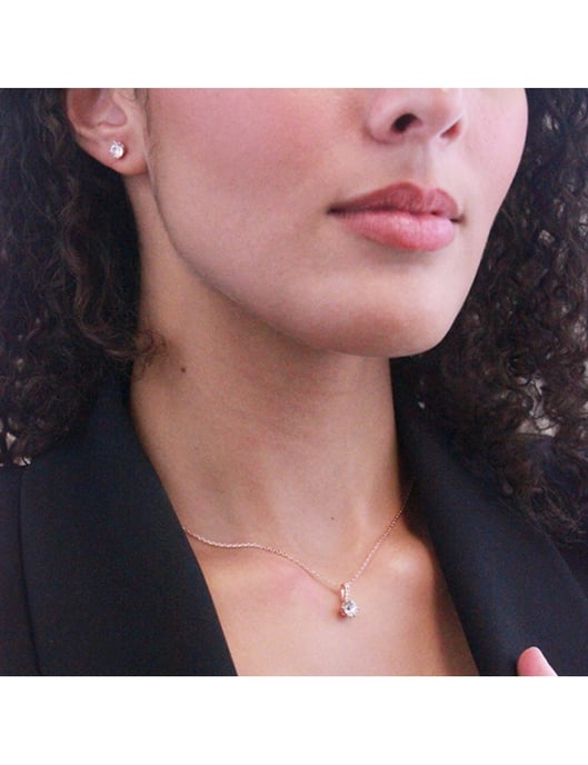 Kristine Set - Rose Gold und Kristall - Image 2