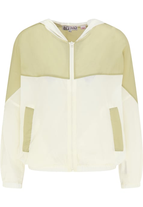 Mymo Windjacke Damen Olivenwollweiß - Image 1