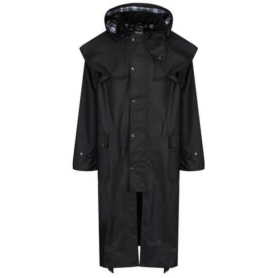 Regatta Mens Cranbrook Waterproof Wax Jacket (Black)
