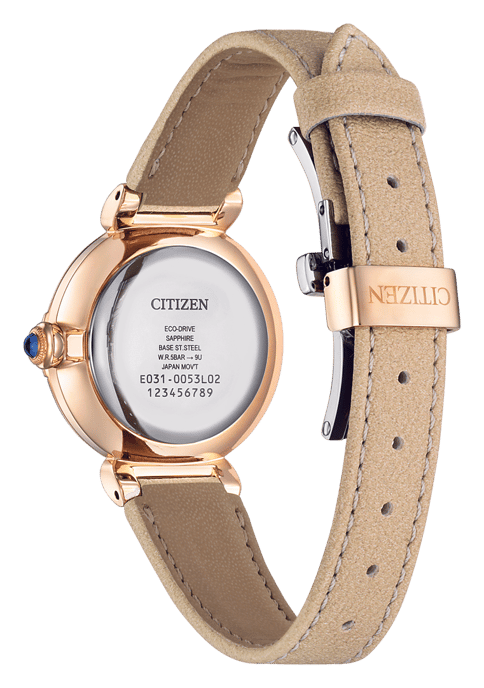 Citizen Damenbeige Uhr EM1073-18D - Image 2