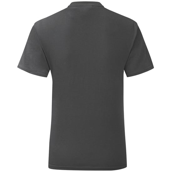 Fruit Of The Loom Herren Iconic T-Shirt (5er Pack) (Light Graphite Grey) - Image 2