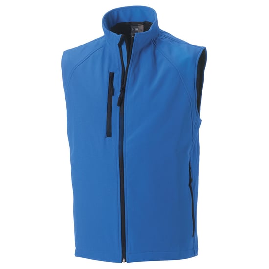 Russell Herren Soft-Shell-Weste, 3-lagig (Himmelblau) - Image 1