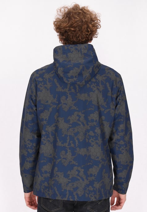 Mo Anorak Herren Dunkelgrau Marine Camouflage - Image 4