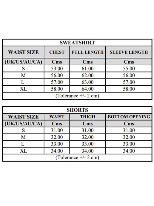 Kruze | Womens Sweatshirt & Shorts Trainingsanzug Set - Image 5