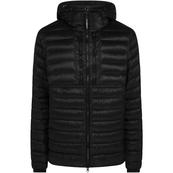 Men's C.P. Company D.D. Shell Goggle Down Jacket in Black - Image 5