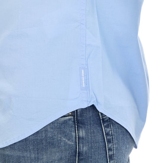 Armani Exchange Homme Chemise manches longues Bleu clair - Image 4