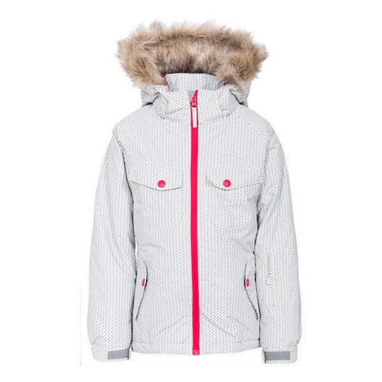 Trespass Girls Denia TP50 Ski Jacket (Platinum)