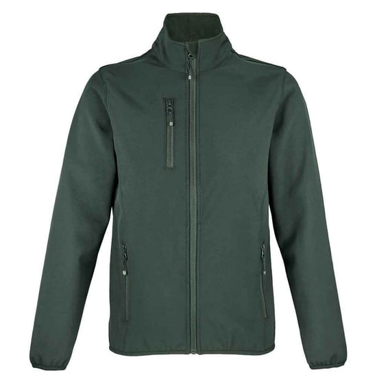 SOLS Womens/Ladies Falcon Softshell Recycled Soft Shell Jacket (Waldgrün) - Image 1