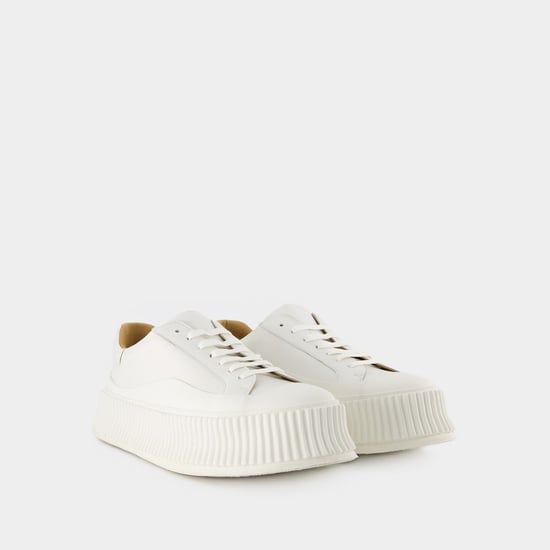 Sneakers - Jil Sander - Leder - Weiß - Image 6