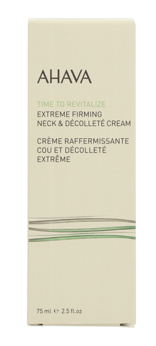 Ahava Zeit zur Revitalisierung Extr. Fest. Hals- & Dekolleté-Creme 75ml - Image 2