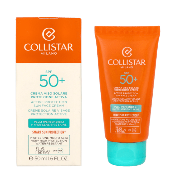 Collistar Active Protection Sun Face Cream SPF50+. - Image 1