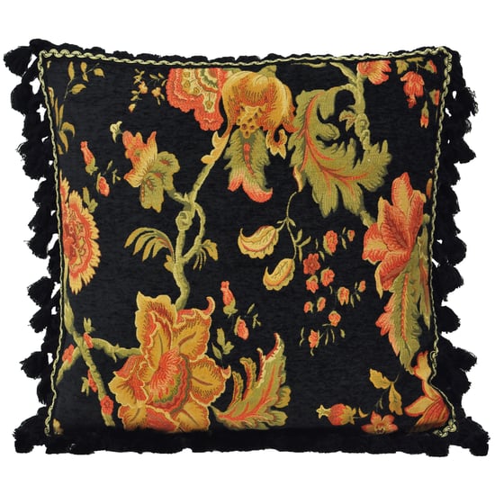 Paoletti Fairvale Florales Kissenbezug mit Quasten - Image 1