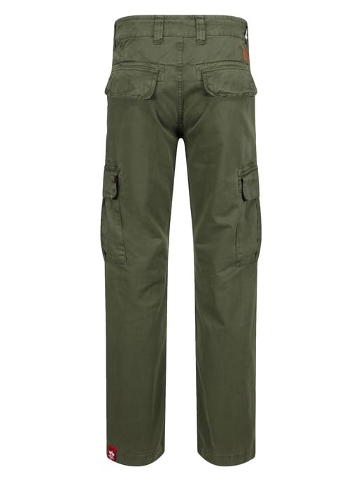 Alpha Industries Herren Agent Slim Cargo-Hose in Olivgrün - Image 6