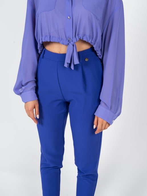 Rebel Queen by Liu Jo Hose Carota Damen blau - Image 4