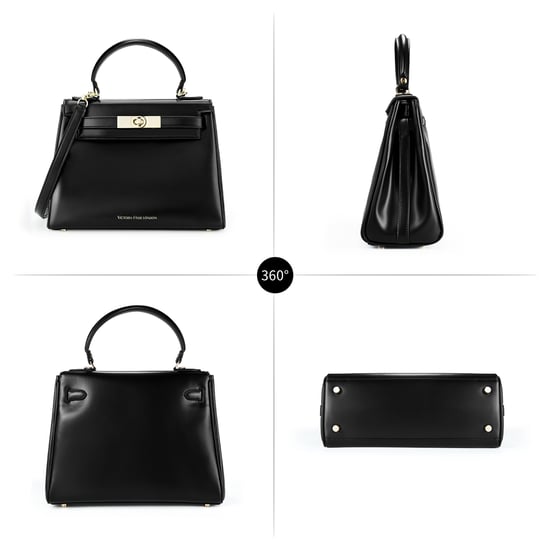 Victoria Hyde Damen Tasche Umhängetasche in schwarz - Image 6
