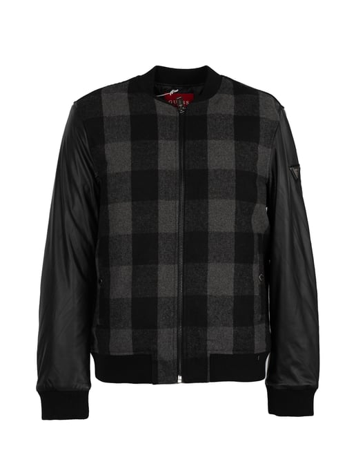 Guess Jacke Andy Bomber Herren schwarz - Image 1