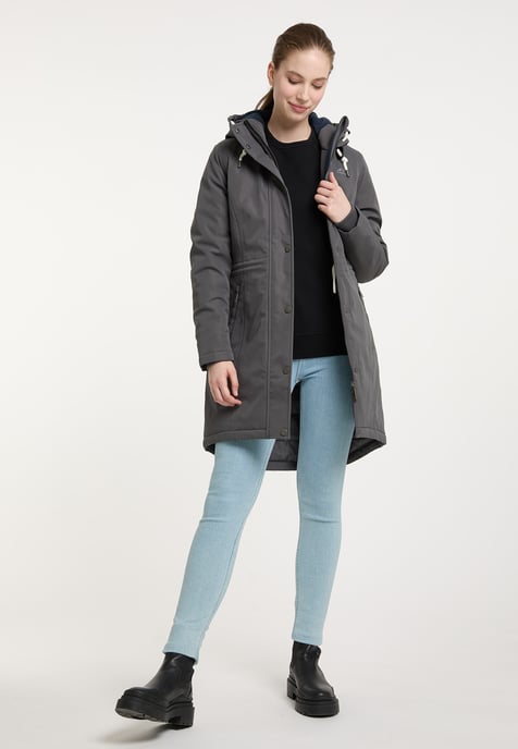 ICEBOUND Winterparka Damen steingrau - Image 2