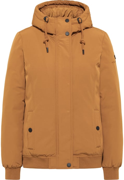 Dreimaster Wattierter Winterblouson Damen Kamel - Image 1