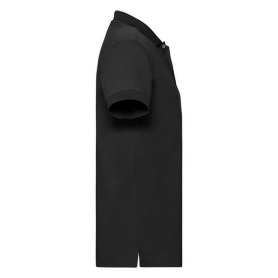 Russell Herren Stretch Kurzarm-Poloshirt (Schwarz) - Image 3