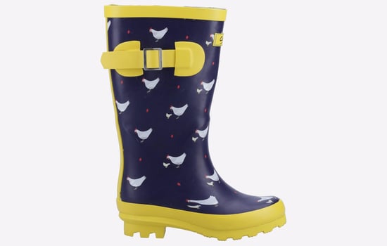 Cotswold Farmyard MEMORY FOAM Gummistiefel Junior - Image 1