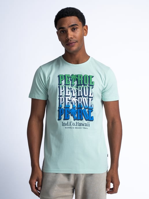 Petrol Industries - T-Shirt mit Aufdruck Radiance Herren - Grün - Image 3