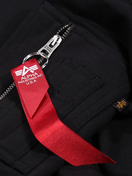 Alpha Industries NASA Rainbow Reflective Hoody Black