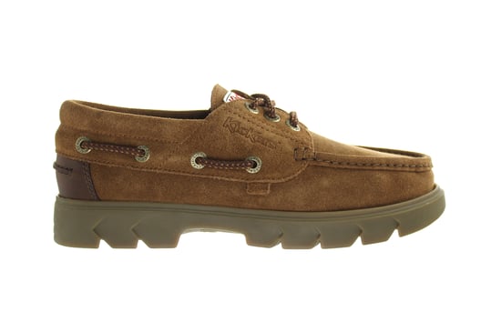 Kickers Lennon Boat Mens Brown Shoes
