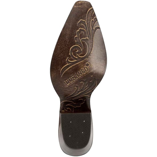 Durango Crush Leder Frauen Pecan Stiefel - Image 4