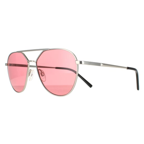 Serengeti Aviator Unisex Matte Silver Saturn Sedona Odell