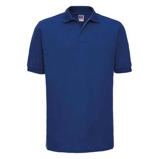 Russell Herren Ripp Polo-Shirt, Kurzarm (Helles Royalblau) - Image 1