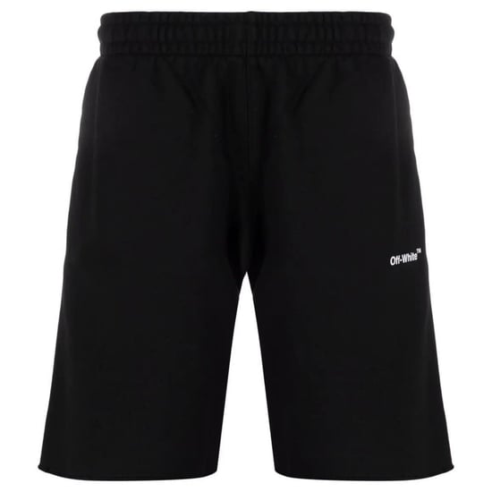 Off-White Diag Helvetica Sweatshort Black