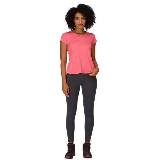 Regatta Womens/Ladies Limonite VI Active T-Shirt (Fruit Dove)