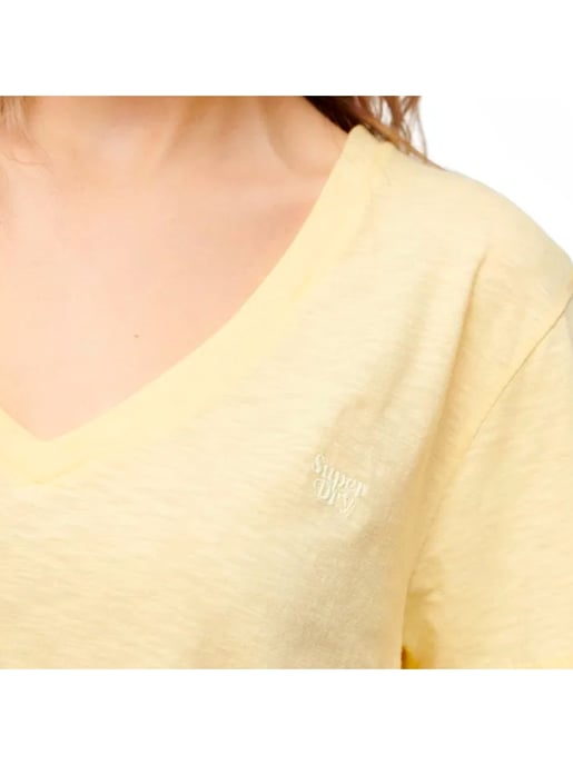 Superdry Damen Slub Emb T-Shirt - Image 2