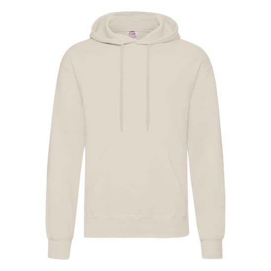 Fruit Of The Loom Herren Sweatshirt mit Kapuze / Hoodie (Natural) - Image 1