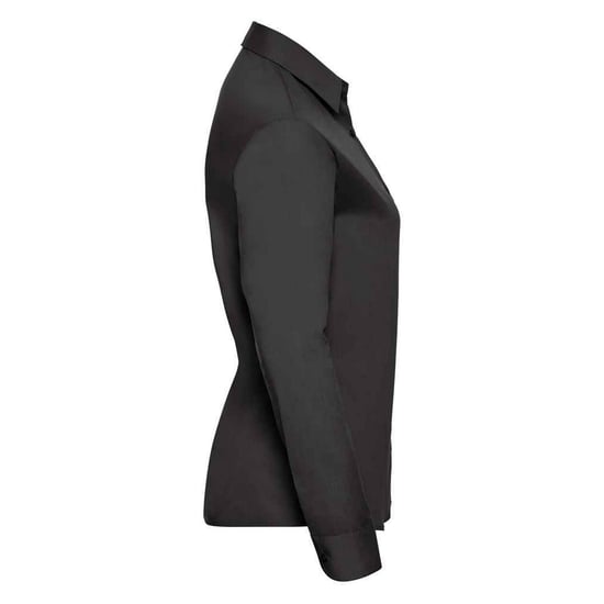 Russell Collection - Formelles Hemd Pflegeleicht für Damen Langärmlig (Schwarz) - Image 3