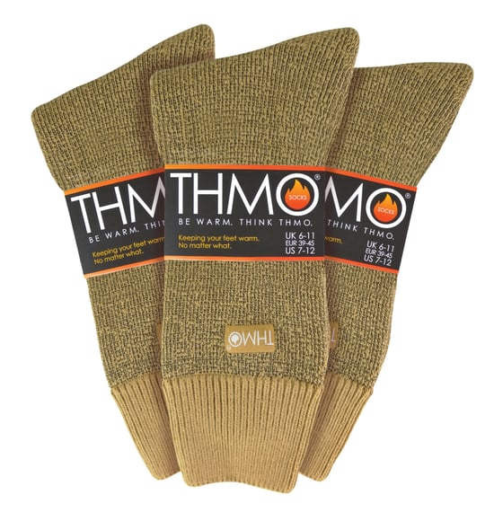 THMO - 3er Pack Multipack Herren dicke warme Wintersocken mit Comfort Top - Image 1