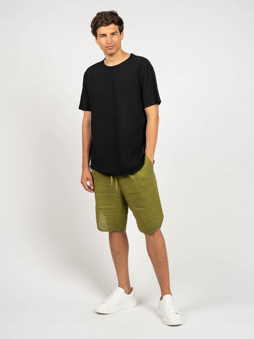 Xagon Man Shorts Lino Herren grün - Image 2