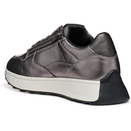 Geox D Amabel A Leder Women's Gun Turnschuhe - Image 5