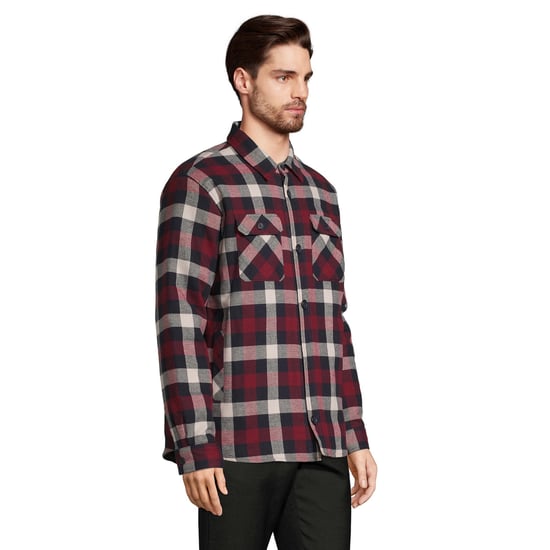 SOLS - "Noah" Hemdjacke für Herren/Damen Unisex (Mittleres Burgunderrot) - Image 3