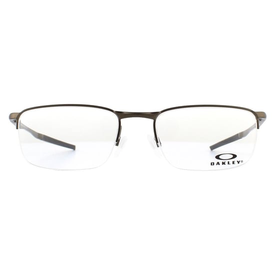 Oakley Rectangular Dark Green Mens  Glasses Frames