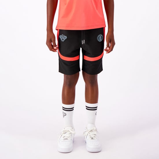 Black Bananas Jr. Football Shorts, Black