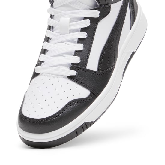 PUMA Childrens Unisex Rebound V6 Mid Sneakers - Image 6