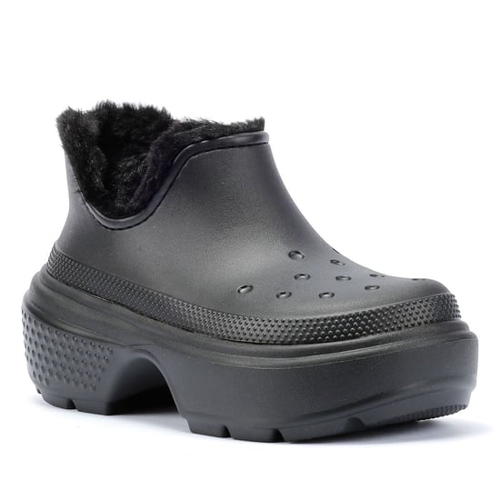 Crocs Stomp Gefütterte Shorty Damen Schwarz Stiefel - Image 2