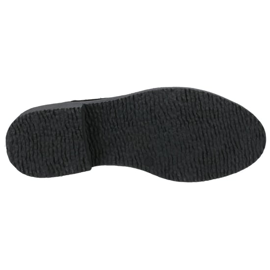 Hush Puppies Maddy Wide Wildleder Damen Schwarz Stiefel - Image 3